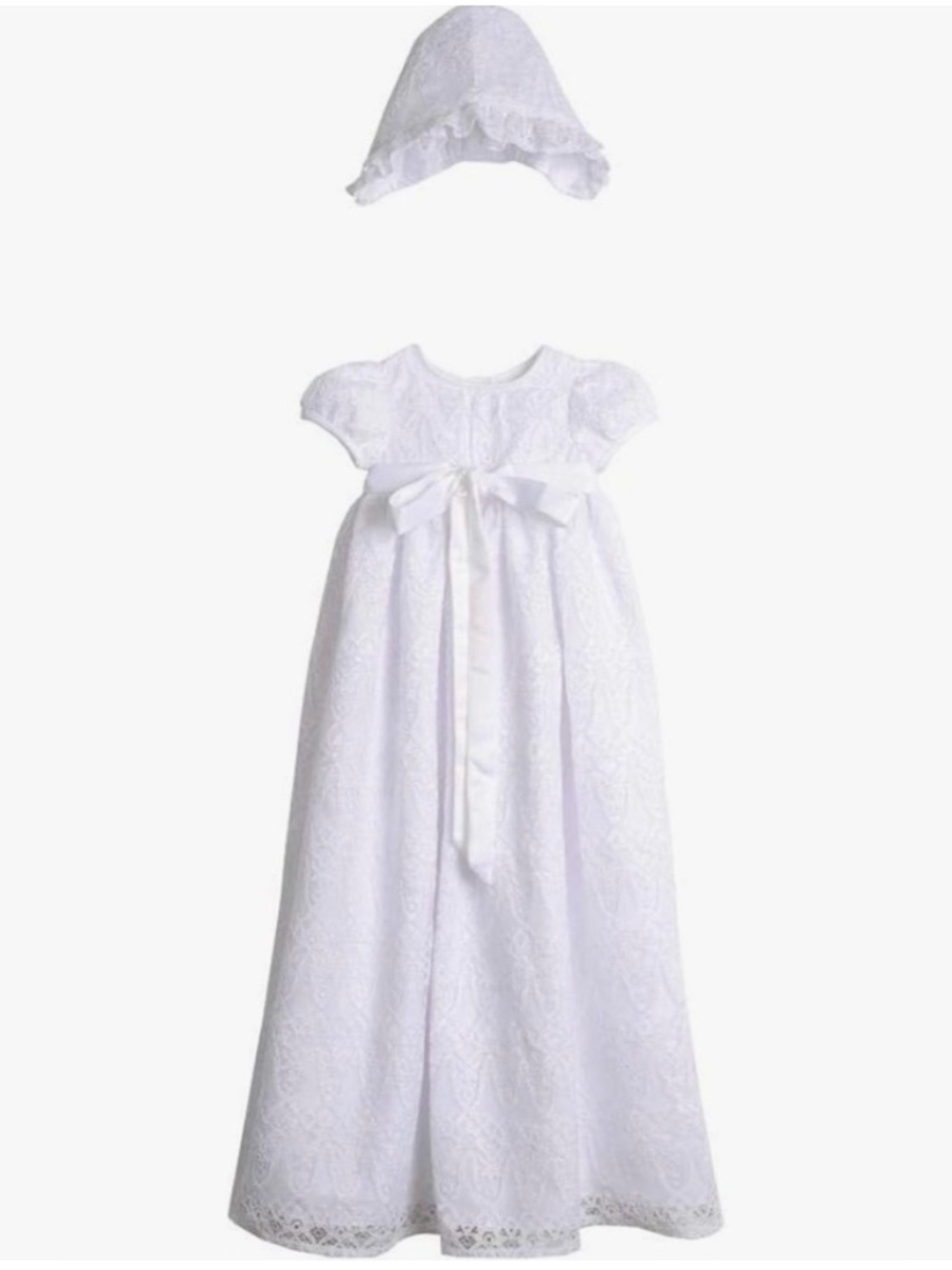 Sz 24M Pippa & Julie Christening Gown & Cap